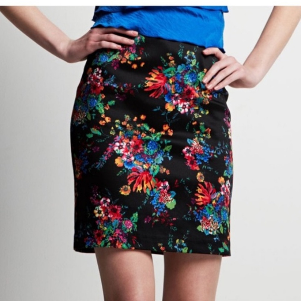 Laundry by Shelli Segal Multi-color Straight Skirt, Sz 12